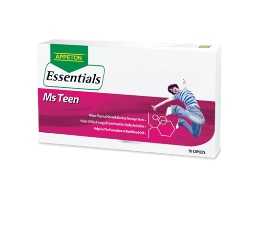 APPETON ESSENTIALS MSTEEN TABLETS 30'S