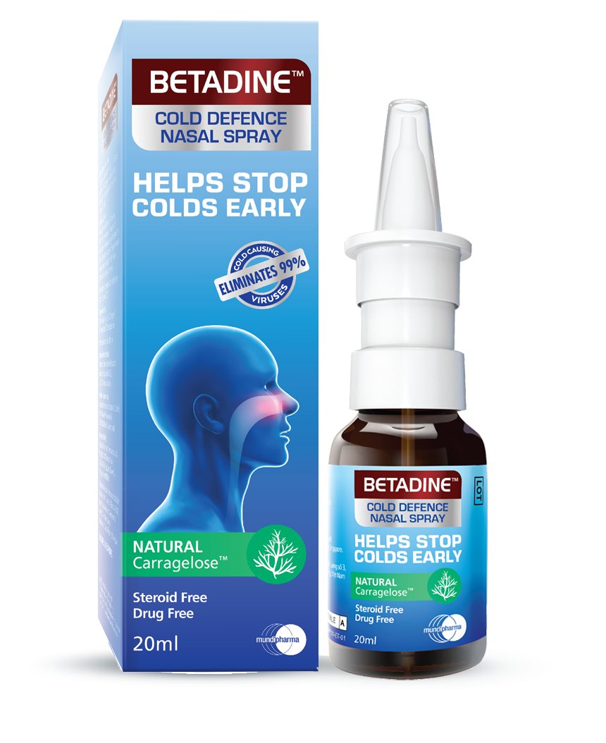 BETADINE COLD DEFENCE NASAL SPRAY 20ML
