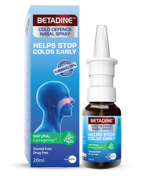 BETADINE COLD DEFENCE NASAL SPRAY 20ML
