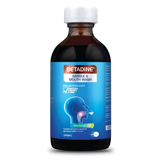 BETADINE GARGLE & MOUTH WASH 240ML