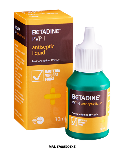 BETADINE PVP ANTISEPTIC LIQ 15ML