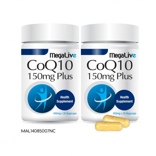 MEGALIVE COQ10 150MG PLUS 2X30'S