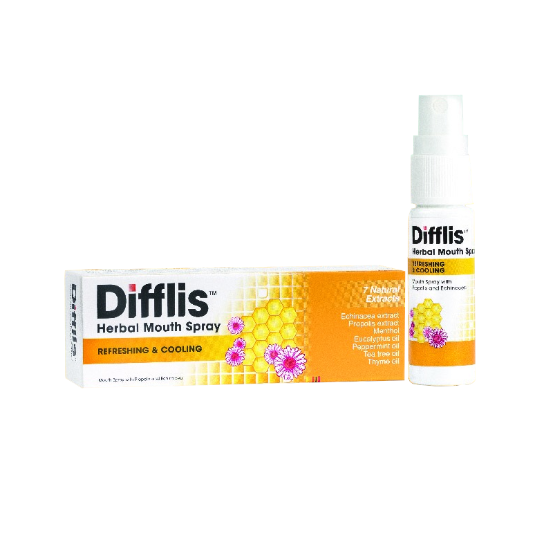 Difflis Herbal Mouth Spray 15ml Medibay Pharmacy Health Beauty