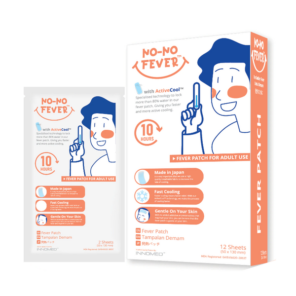 NO NO FEVER ADULT PATCH 12'S