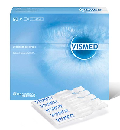 VISMED EYE DROPS 0.18% 20 X 0.3ML