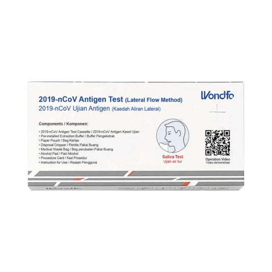 Wondfo Covid Antigen Saliva Test 1's